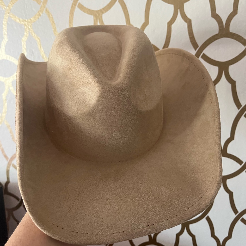 Tan Camel Cream Cowboyhat $$
